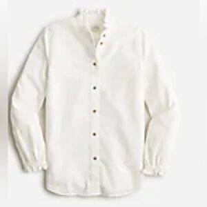 J. Crew Corduroy Blouse